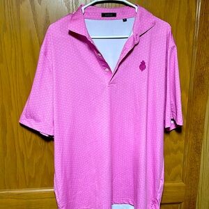 Men’s Large Turtleson - bright pink